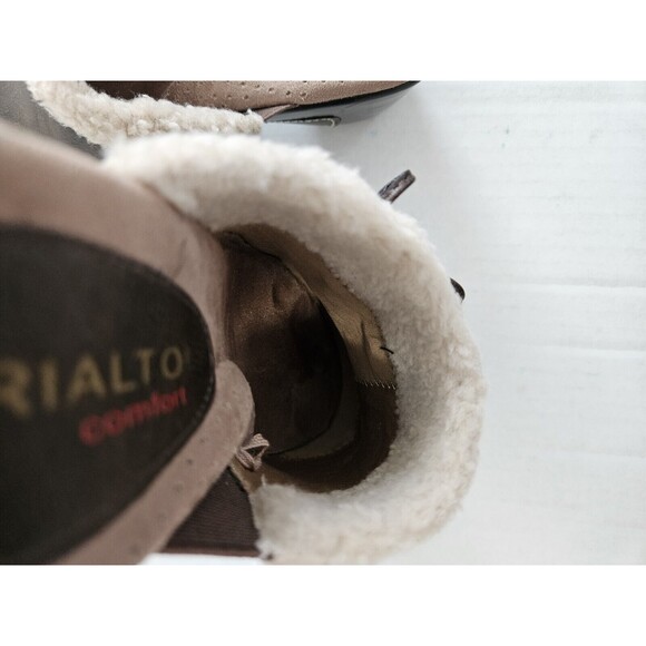 Rialto Fuzzy Trimmed Mules Clogs With Side Tassels Size 9 - Picture 6 of 8